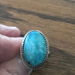 Southwest Kingman Natural Turquoise Ring